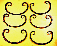 6 ANTICHE MANIGLIE MEDIEVALI