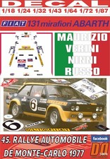 DECAL FIAT 131 ABARTH M