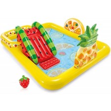 Piscina con scivolo parco - piscina,