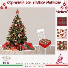 6 Cuscini Per Sedia Natale