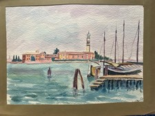 Acquarelli Venezia Anni 30