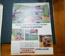 Advertising Italian Pubblicità Werbung : SNAIDERO Cucine componibili ( 1973 )