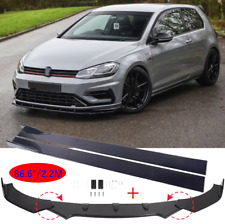 Spoiler anteriore spoiler labbro + minigonne laterali per VW Golf 7 R/R-Line