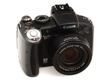 Canon fotocamera digitale Powershot S5 IS con zoom 8 Mpx e 12x 36-432 mm ∼ KB