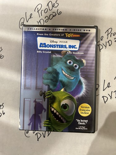 Dvd disney monsters inc - monsters,