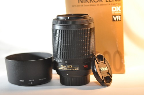 Nikon nikkor 55 200 - af-s, 55-200