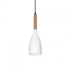 Manhattan sp1 sospensione 1 luce metallo bianco