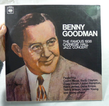 BENNY GOODMAN THE FAMOUS 1938 CARNEGIE HALL JAZZ CONCERT VINILE LP MUSICA JAZZ