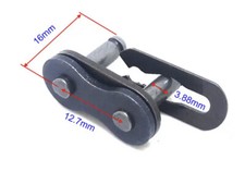 Falsa maglia Passo Medio 420 Catena X Quad Cross Lem Ktm Morini Italjet Ncx