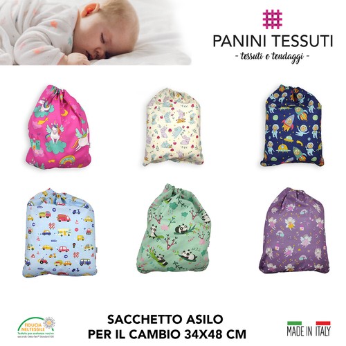Sacchetto per cambio asilo - il,