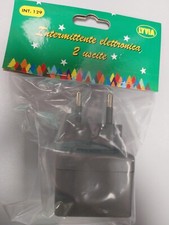 Spina ad Intermittenza per Luci di Natale 2 uscite 200w Lyvia Albero Presepe