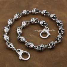 Skulls KeyChain Stainless