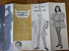 Le Sei Mogli Di Erminio VIII MACARIO programma Gloria Paul