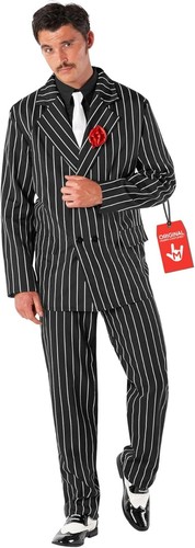 Costume tuta gangster - , uomo