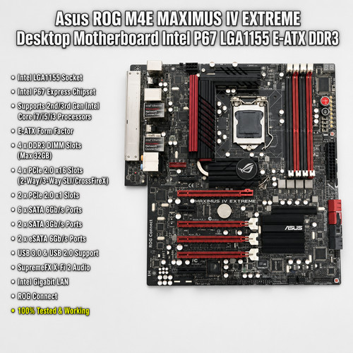 Asus rog m4e maximus - asus,