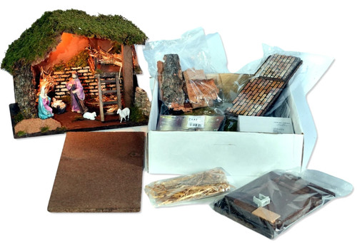 Presepe rossi rosa kit - presepe,