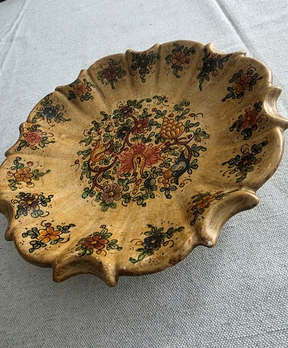 Piatto vintage ceramica umbra - piatto,