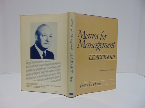 Memos for management - memos,