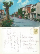 CAMPOSANTO , VIA GIANNONE-ACQUARELLATA,RARA,BELLA * MO(EMILIA R.)F.G./VG.N.48305