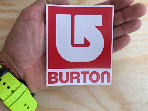 Adesivo decalcomania burton - adesivo,