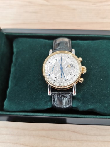 Chronoswiss lunar acciaio - lunar, acciaio/oro