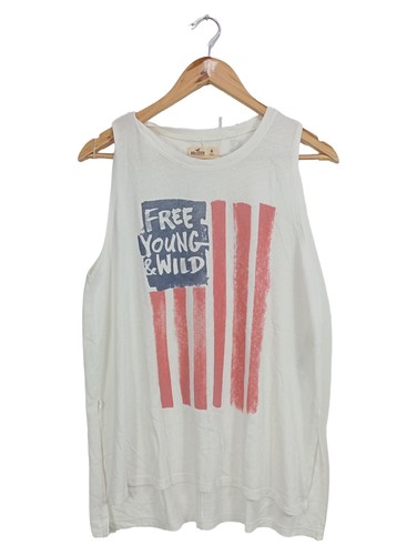 Hollister top donna bianco - top,
