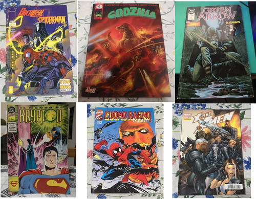 Vari fumetti tra - tra, cui