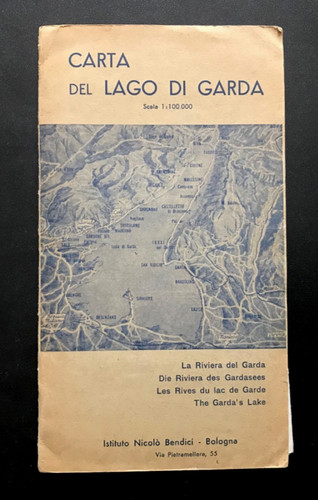 Carta del lago - carta, mappa