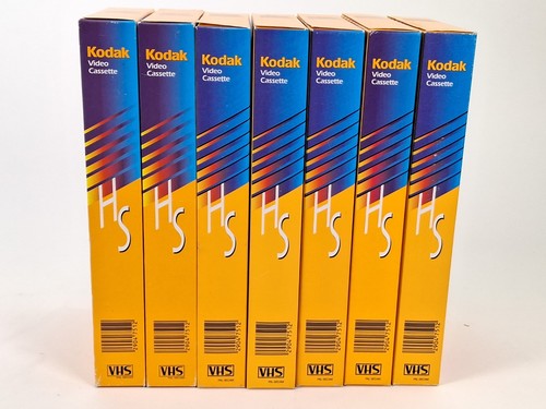 Videocassette vhs kodak - 7,