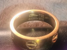 Anello tondo Cartier Love in