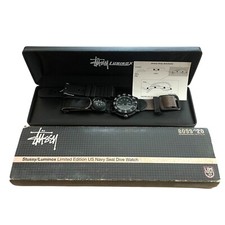 Orologio Uomo LUMINOX×STUSSY Edizione Limitata US Navy Seal Dive Nero