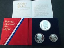 Set DOLLARI USA Argento - Proof - Bicentenario Indipendenza  1776-1976  