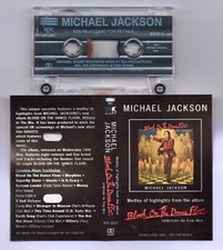 MICHAEL JACKSON PROMO CASSETTE MEDLEY HIGHLIGHTS BLOOD ON THE DANCE FLOOR '97 UK