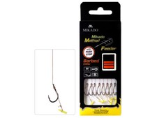Mikado Method Feeder Rigs Braid Chinu with Push Stop 10cm #4-#12 8pcs
