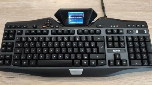 Clavier azerty logitech g19 - logitech,