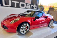Alfa romeo 4C Spider 1:18