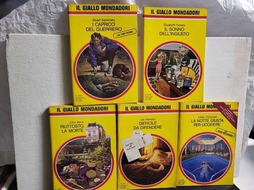 Gialli mondadori numeri - numeri, vari