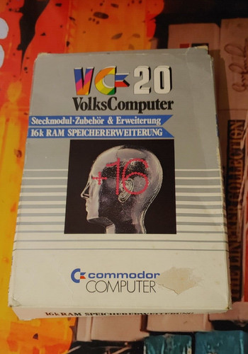 Cartuccia ram 16k vic - ram,