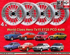 4 Cerchi Alfa Romeo 7x15 4x98