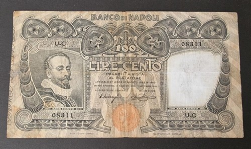 Cento 100 lire torquato - cento, tasso