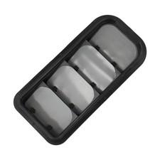 Grille de ventilation quart de