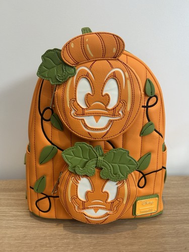 Zaino zucca halloween paperino - zaino,