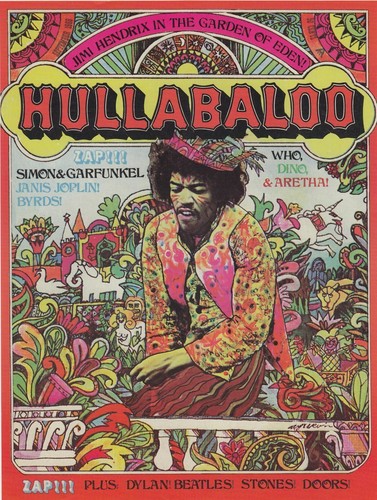 Hullabaloo poster band - -,