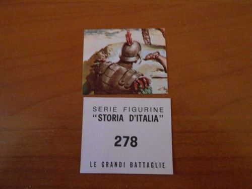 Figurina storia italia 278 - figurina, n.278