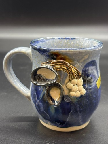 Rara tazza ceramica - tazza, blu