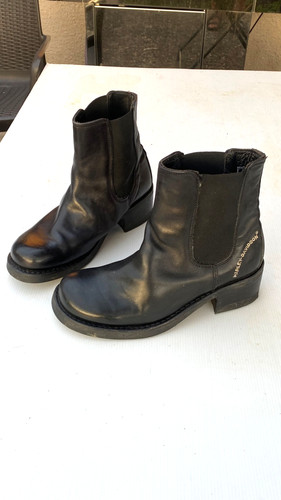Bottine femme cuir noir - bottine,