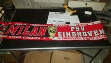 SCIARPA SCARF MILAN PSV EINDHOVEN CHAMPIONS LEAGUE 2004/05