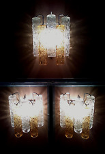 VENINI APPLIQUE DA PARETE TRONCHI di TONI ZUCCHERI & VENINI TRONCHI WALL LAMP