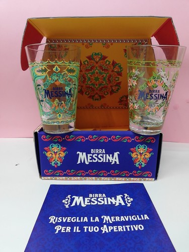 Bicchieri birra messina - bicchieri,