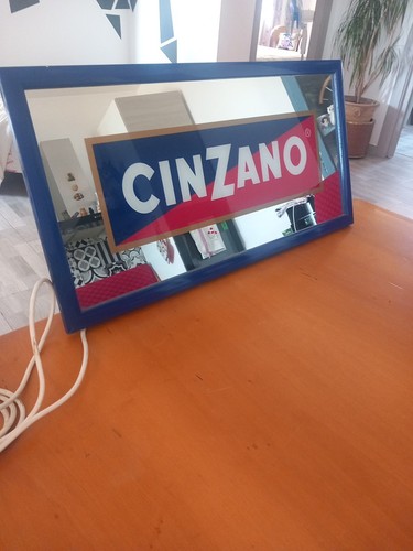 Insegna pubblicitaria cinzano - insegna,